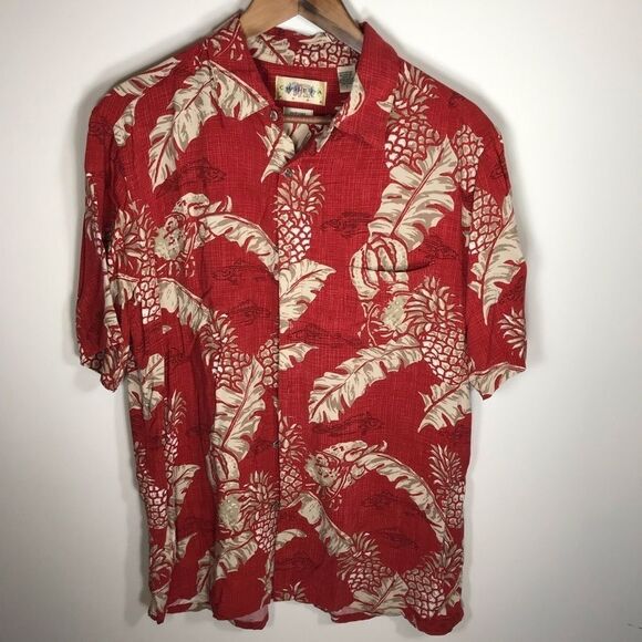 Campia Moda Vtg Hawaiian Shirt - Picture 1 of 4